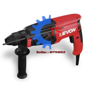 Máy khoan búa 1107-26E (SDS Plus) 26mm-800W 2 chức năng (Hộp nhựa)