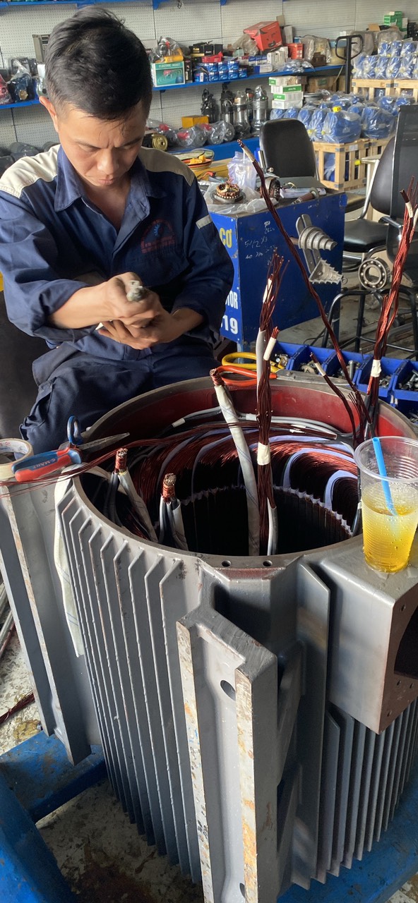 Gia Công Motor Công Nghiệp tại Bình Dương